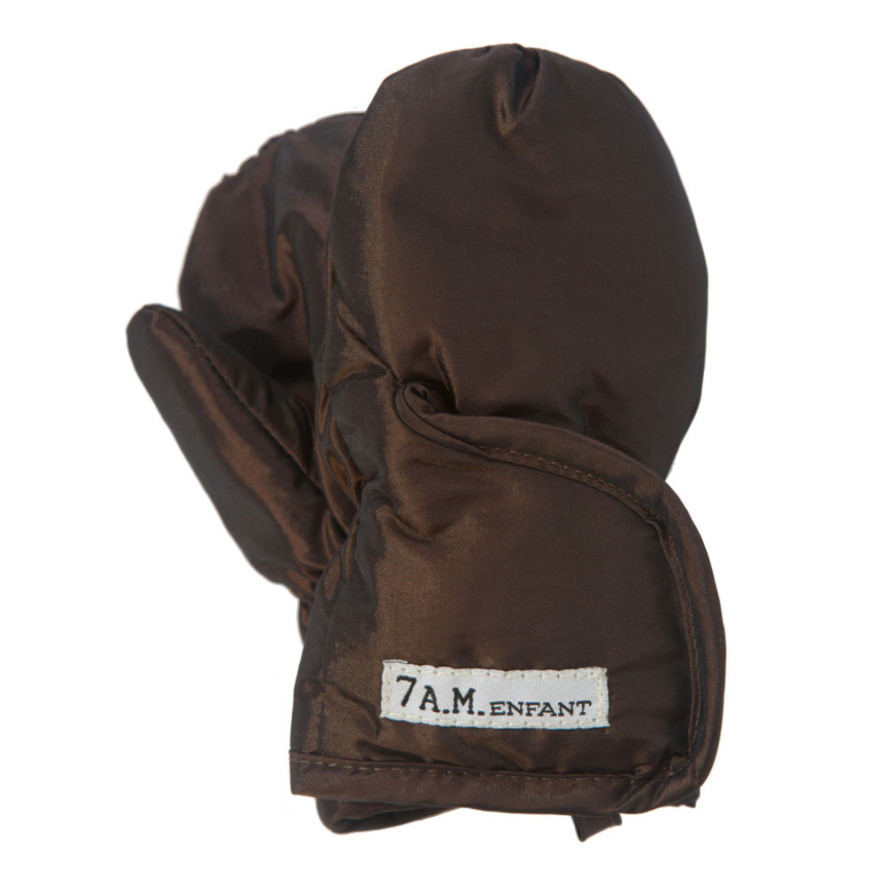 Le Sac 500 Infant Waterproof Mittens - Brown